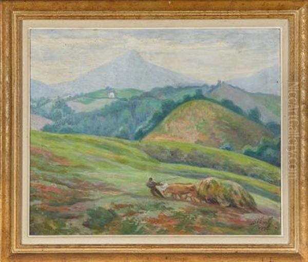 Le Bouvier Dans La Montagne - view 1