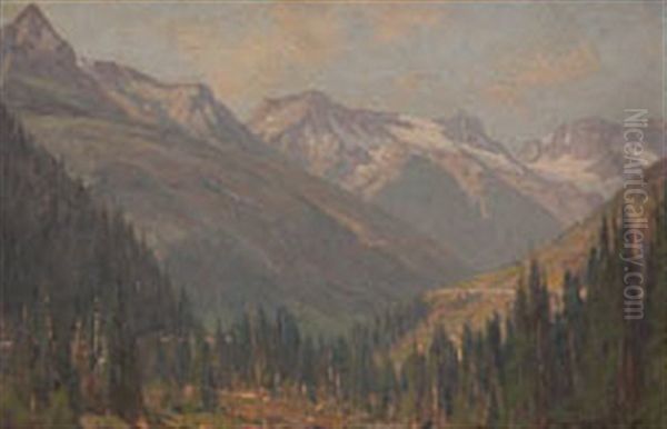 Mountainous Landscape (+ Mountain, Smllr; 2 Works) - view 1