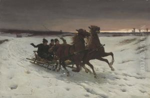 A Winter Sleigh Ride A Winter Sleigh Ride