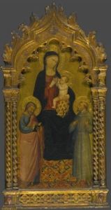 The Madonna And Child With Saints Matthew And Francis