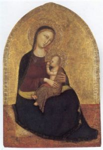 Madonna Dell'umilta by Bicci Di Lorenzo