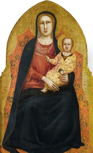 The Madonna And Child Enthroned - view 1