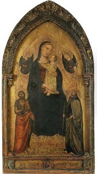 The Madonna And Child Enthroned - view 1