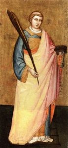 Saint Lawrence by Lorenzo di Bicci