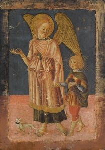 Tobias And The Archangel Raphael by Neri di Bicci