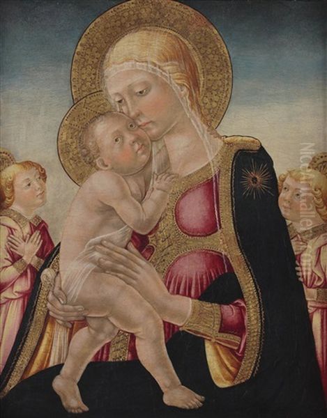 Madonna Mit Kind Und Zwei Engeln (collab. W/workshop) - view 1