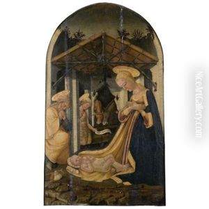 The Nativity by Neri di Bicci