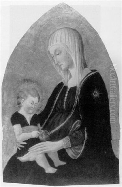 Madonna And Child With Pomegranate - view 1