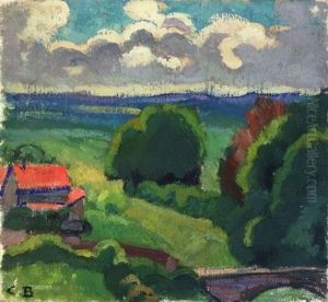 Summer Landscape by Charles Theodore Bichet