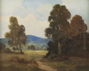 Eucalyptus Landscape by George Sanders Bickerstaff