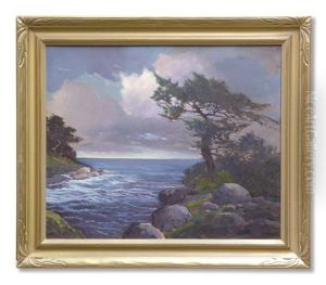 Coastal Landscape by George Sanders Bickerstaff