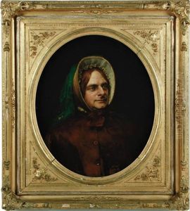 Portrait Of Neil Burgess In Character
