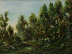 Summer Landscapes (pair) by Frank Alfred Bicknell