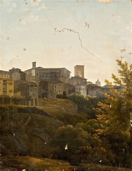 Vue D'une Partie De La Ville De Marino Du Cote De La Foret - view 1