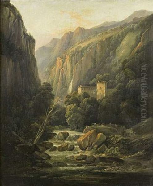 Paysage De Cascade En Italie - view 1