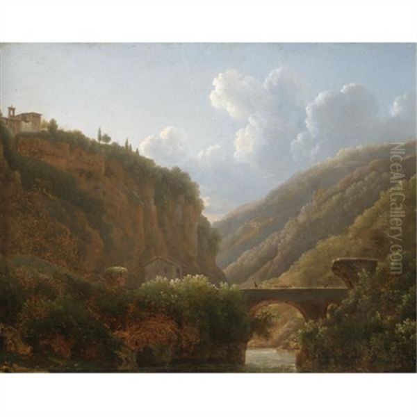 A View Of The Monastery Of San Cosimato, To The North Of Rome - view 1