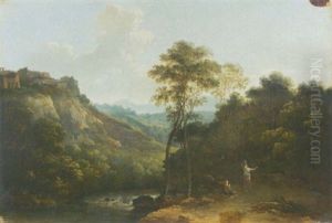 Paysage Italien by Jean Joseph Xavier Bidault