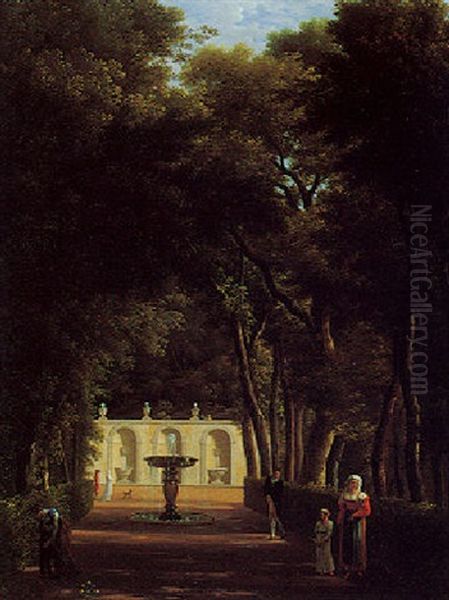 Villa Borghese, Rome - view 1