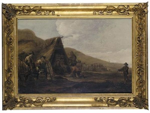 A Coastal Encampment - view 1