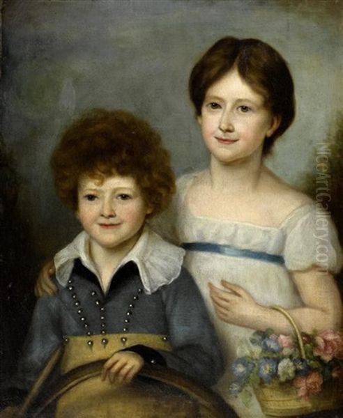 Portrait Von Zwei Kindern - view 1