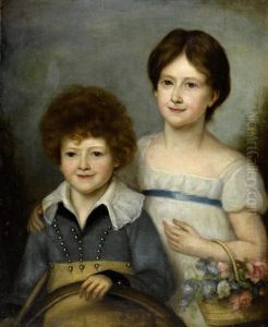 Portrait Von Zwei Kindern