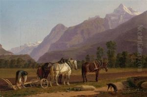 Landschaft Im Berner Oberland by Johann Jakob Biedermann