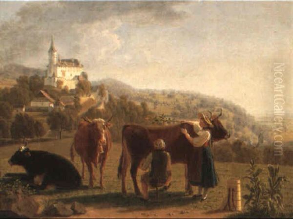 Bauern Beim Melken - view 1