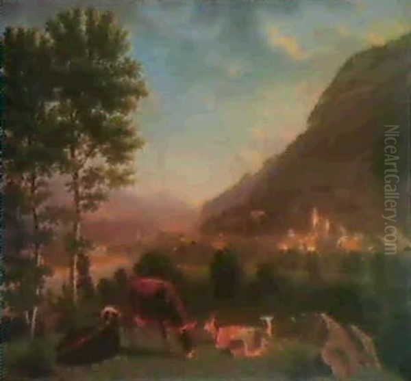 Im Arvetal (haute-savoie) - view 1