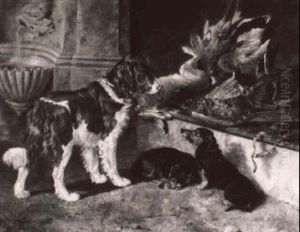 Les Fideles Compagnons by Hermine Biedermann-Arendts
