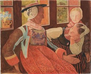 La Groucha, Les Hauderes by Ernest Bieler