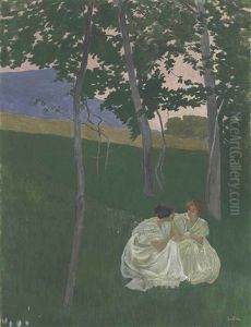 Confidence A L'abri Du Bois by Ernest Bieler