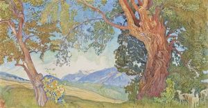 Paysage A Saviese Paysage A Saviese