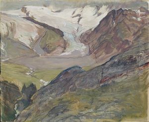 Saas-fee by Ernest Bieler