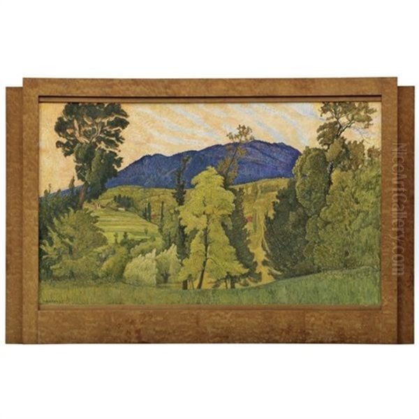 Paysage Valaisan (landscape In The Valais) - view 1