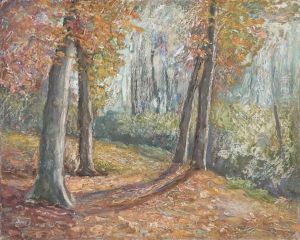 Bosco D'autunno by Lidio Ajmone