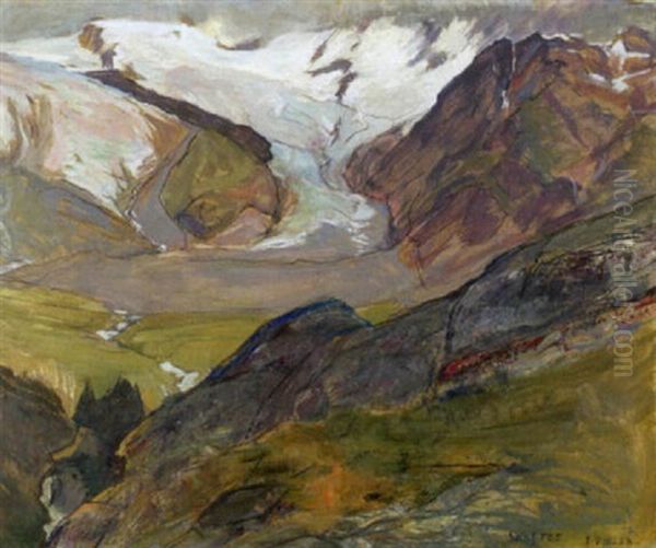 Landschaft Bei Saas Fee - view 1