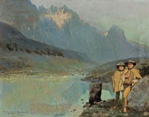 Highlanders At Tatra's Pond