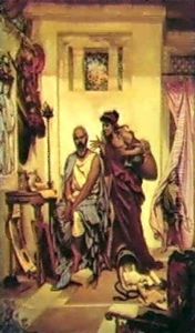Socrate S'exercant A La Patience by Victor Francois Eloi Biennourry