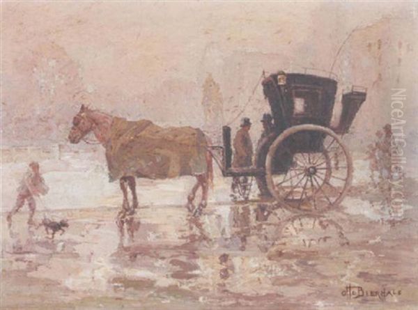 Hansom Cab, Grand Army Plaza, New York - view 1