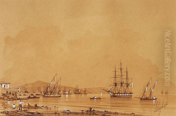 Bateaux Au Mouillage - view 1