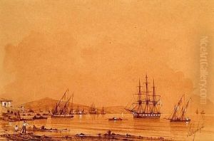 Scene De Port by Ivan Konstantinovich Aivazovsky