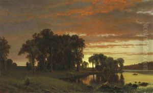 Salem, Massachusetts by Albert Bierstadt