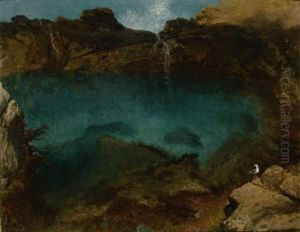 Ocean Pool, Farallon Islands, California by Albert Bierstadt