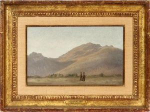 White Mountains Nh by Albert Bierstadt