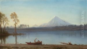 North Coast Indians by Albert Bierstadt