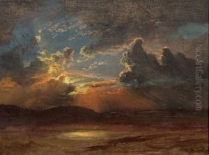 Sunlit Skies by Albert Bierstadt