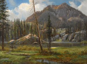 Southern Sierra Nevada Mountains by Albert Bierstadt
