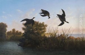 Duck Shooting by Albert Bierstadt