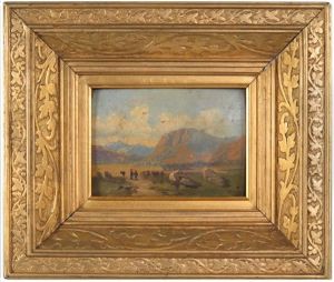 Western Landscape With Figures