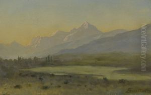 Owens Valley, California by Albert Bierstadt